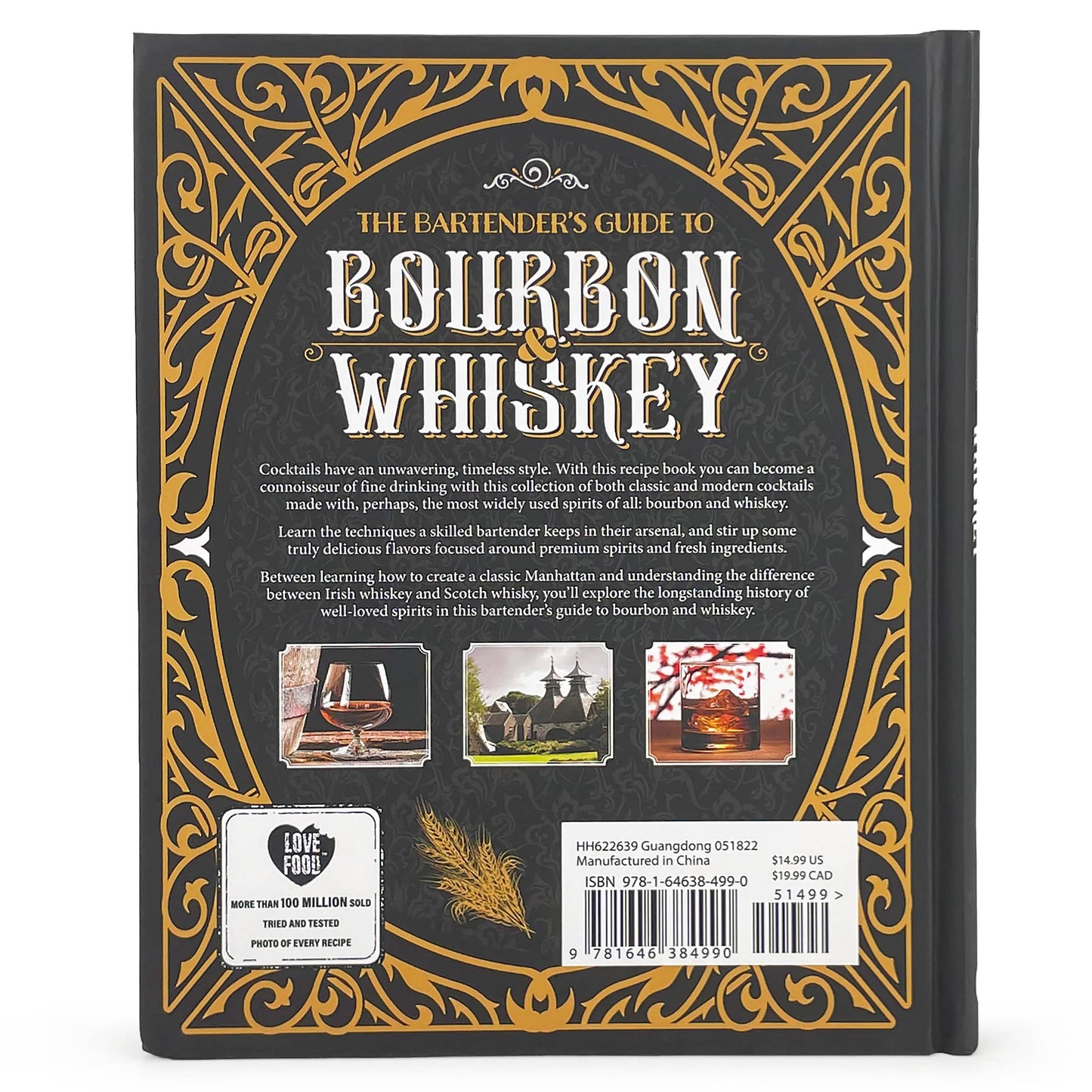 Art of Mixology: Bourbon & Whiskey Cocktail Recipe Book