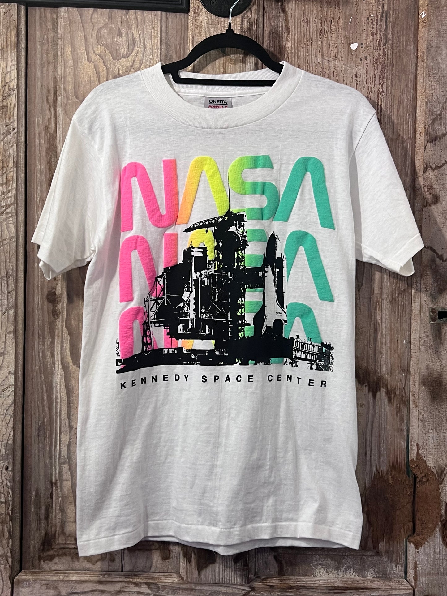 90’s NASA Puff Print Tee (RARE) CNV
