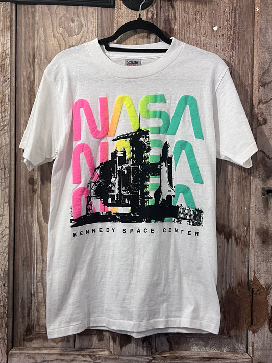 90’s NASA Puff Print Tee (RARE) CNV