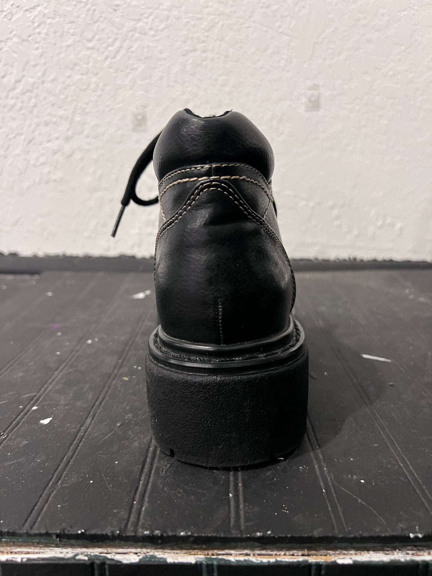 Maurice’s Black Lace Up Boots