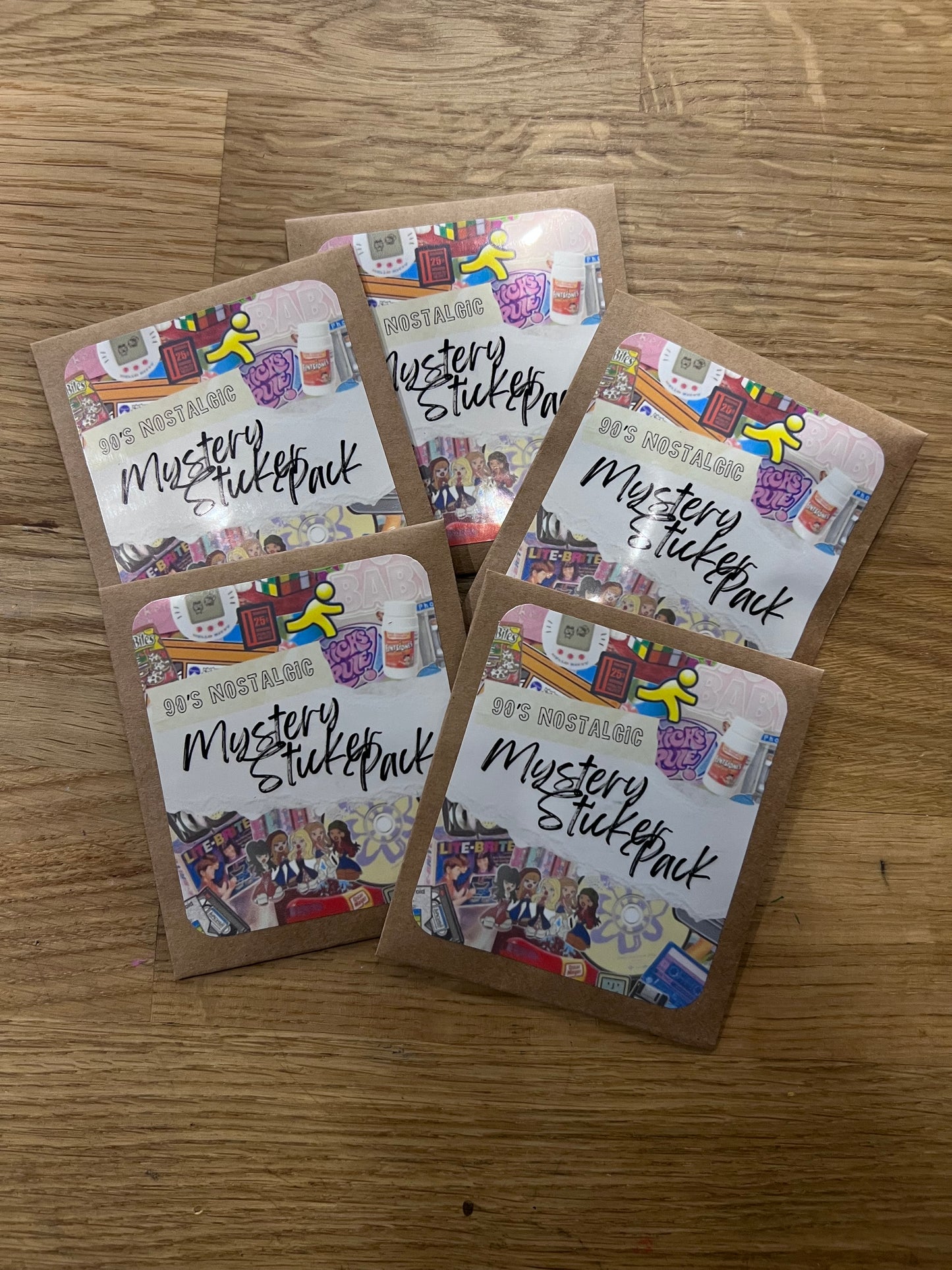 Mystery Sticker Packs