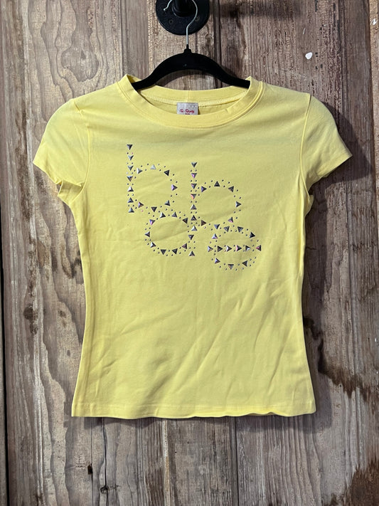 R Rouge USA Yellow Y2K Tshirt