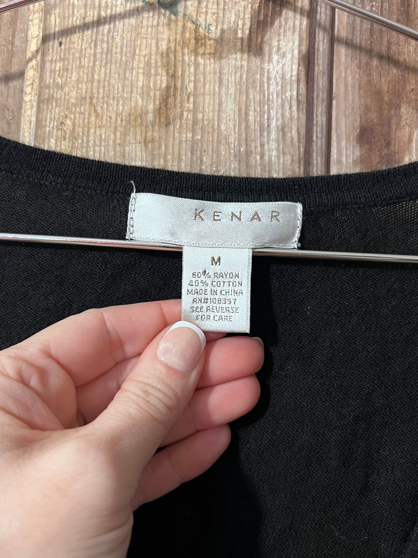 Kenar BLK Button Blouse