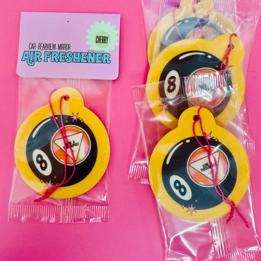 Car Air Freshener, Magic 8 Ball Ask A Therapist