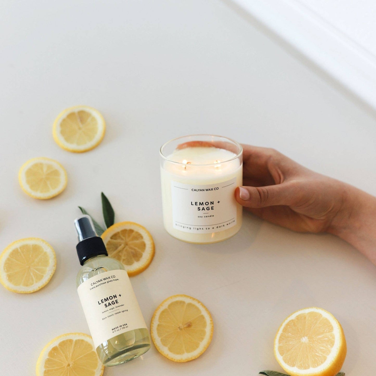 Lemon + Sage - Room Spray