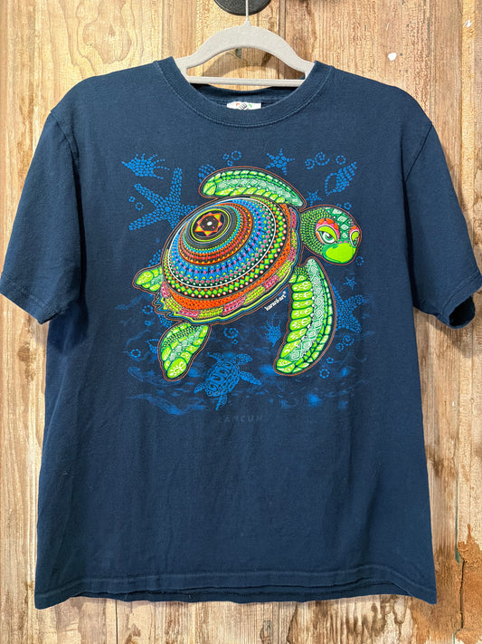 Y2K Cancun Turtle T-Shirt