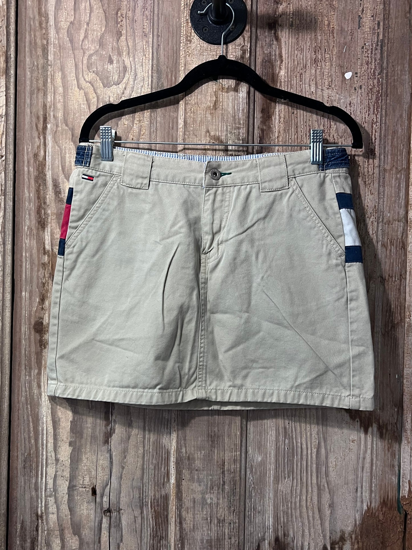 Tommy Jeans Khaki Skirt
