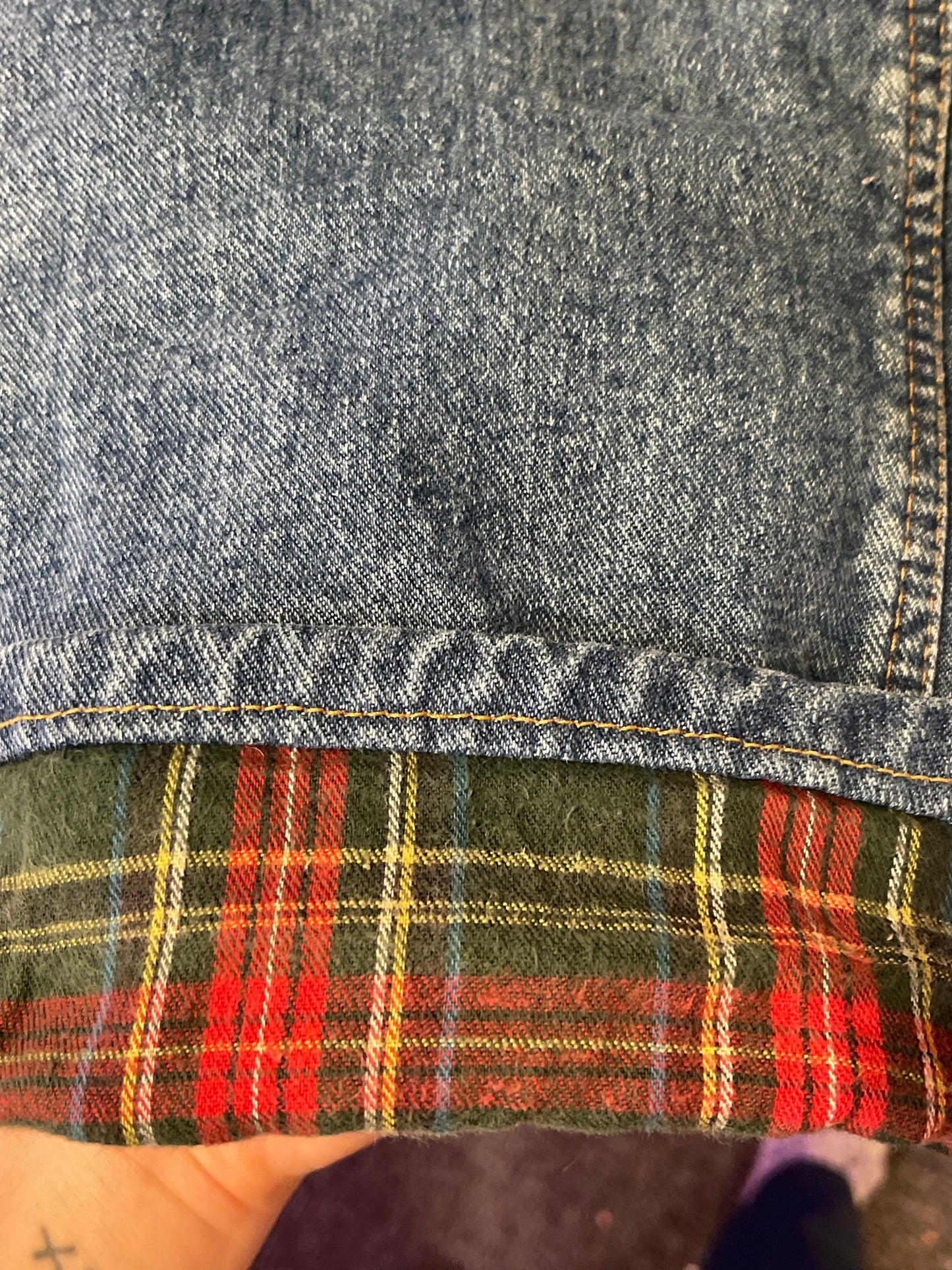 90’s Flannel Lined Jeans
