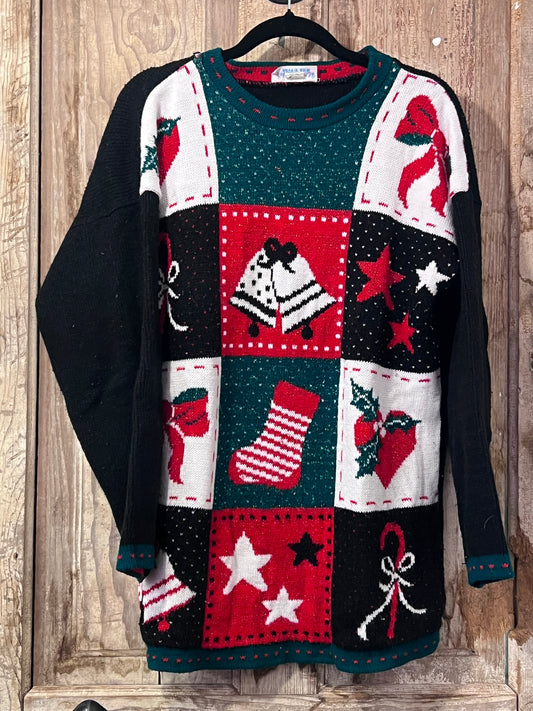 Holiday Patch Sweater CTR
