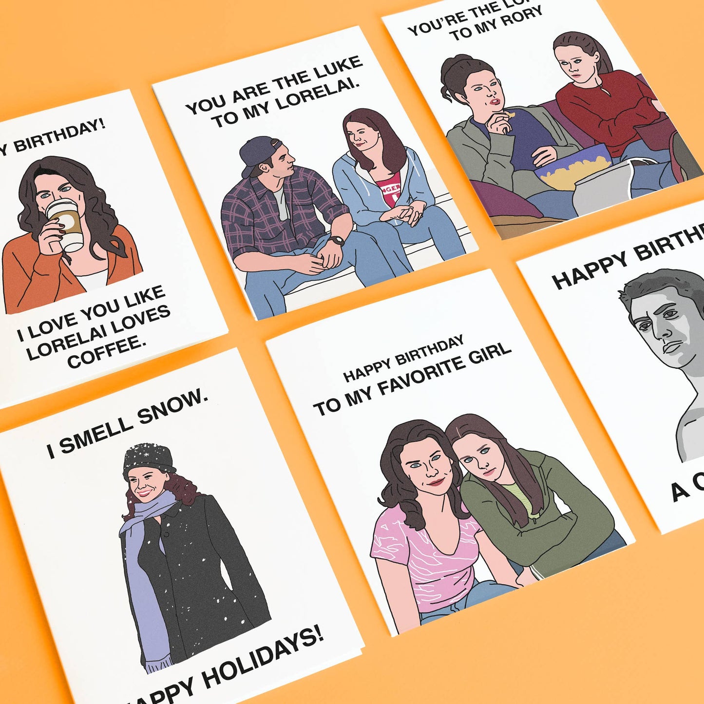 Gilmore Girls, "To My Favorite Girl" Birthday Card