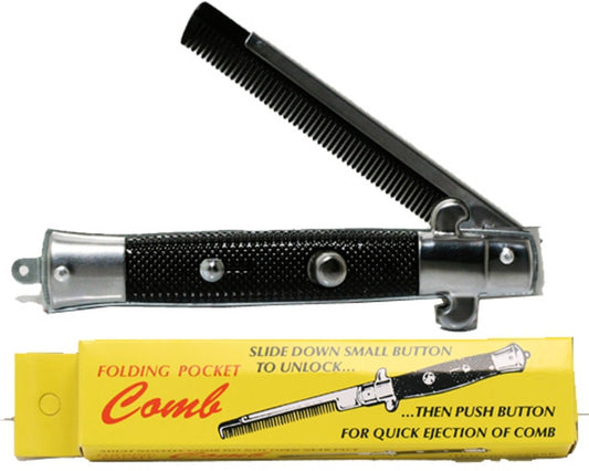 Switchblade Style Comb - Novelty Gift Item