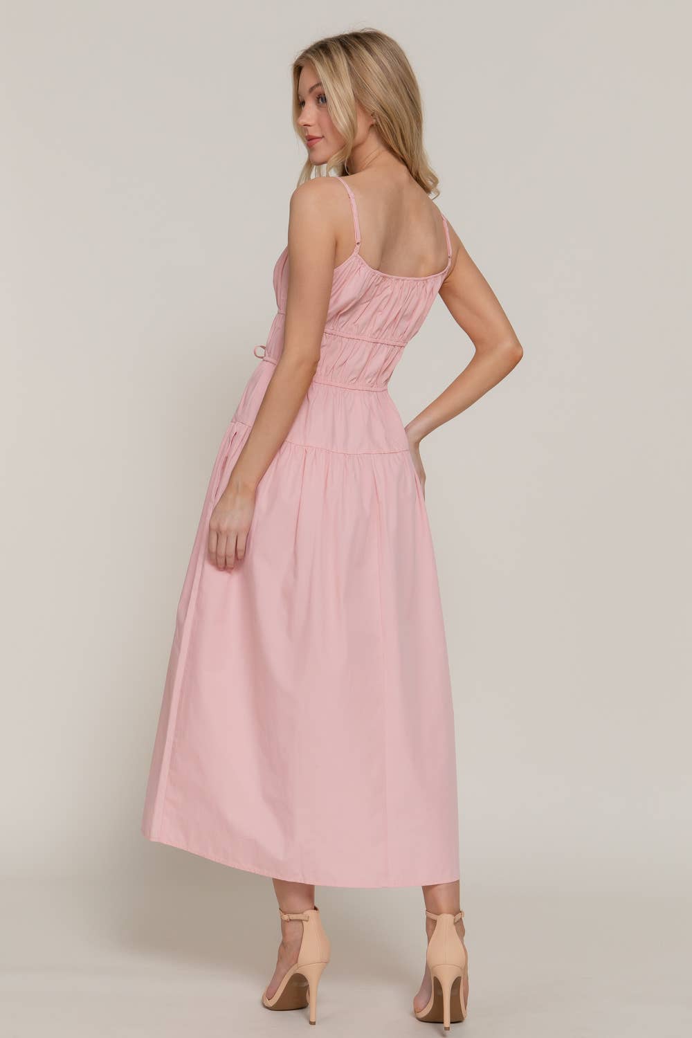 Front Tie Maxi Dress