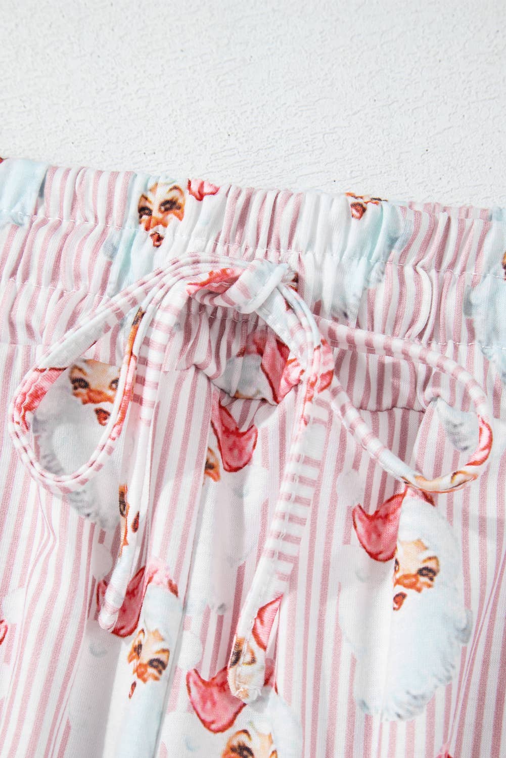 Santa Claus Striped Lounge Set