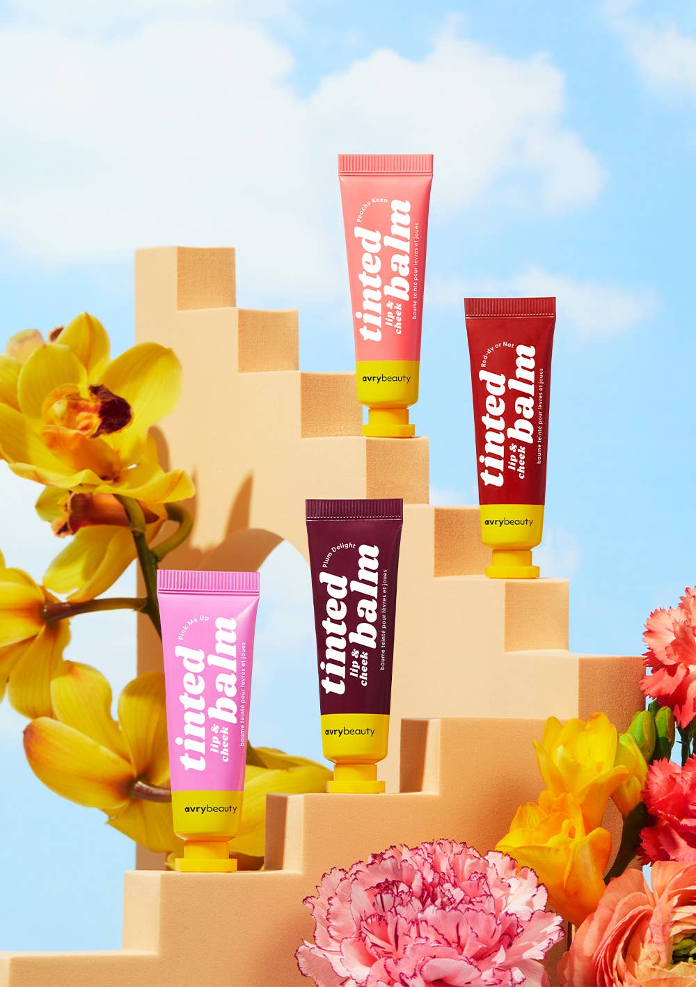 Lip & Cheek Tinted Balm - Cheery Duo