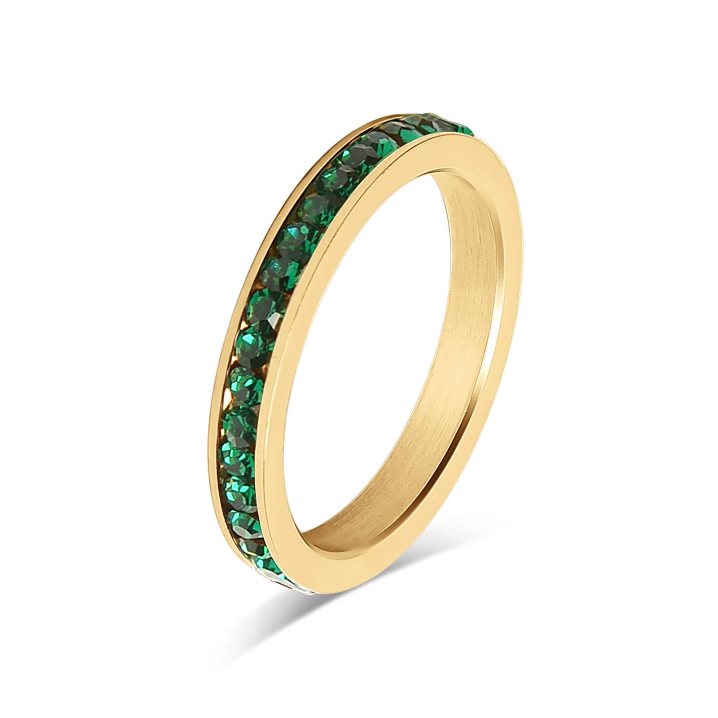 18K Gold Eternity Ring