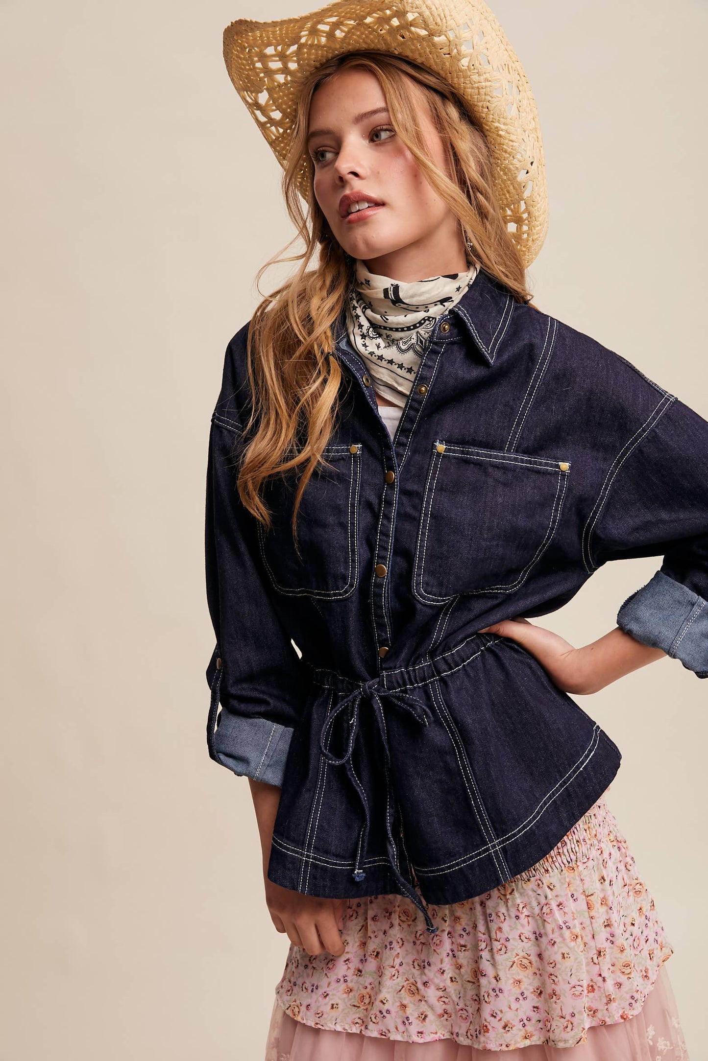 Denim Utility Jacket