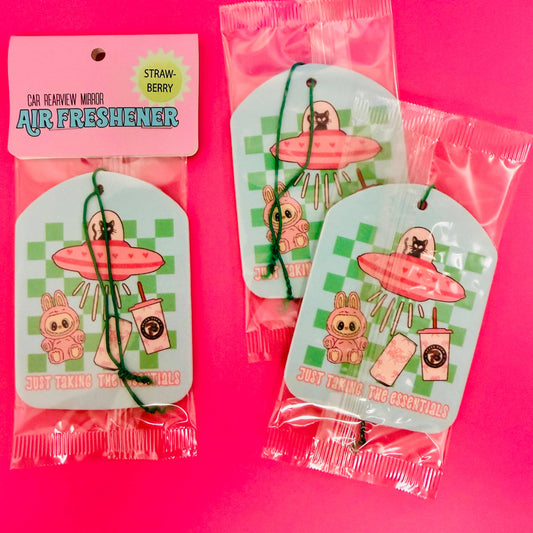 Car Air Freshener, Just Taking The Essentials