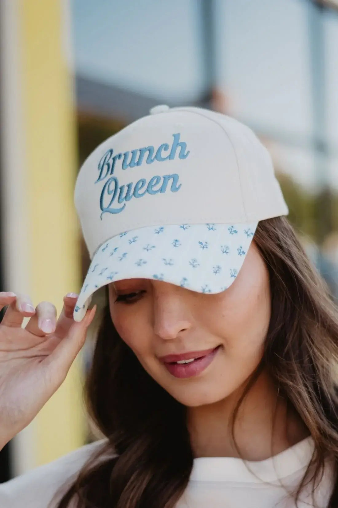 Brunch Queen Vintage Trucker Hats for Women