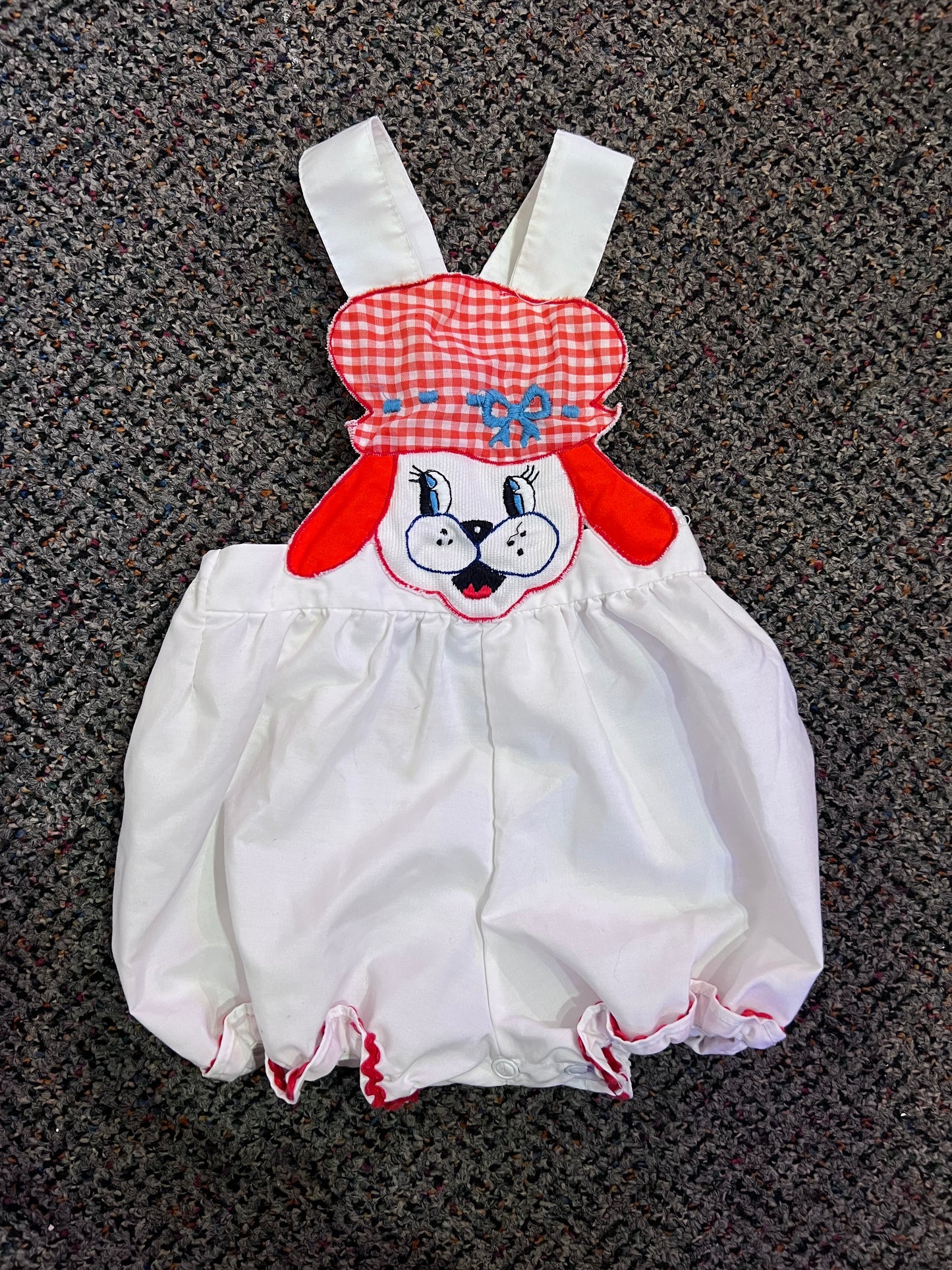 [URL] VTG Baby Dog Overall Romper Onesie