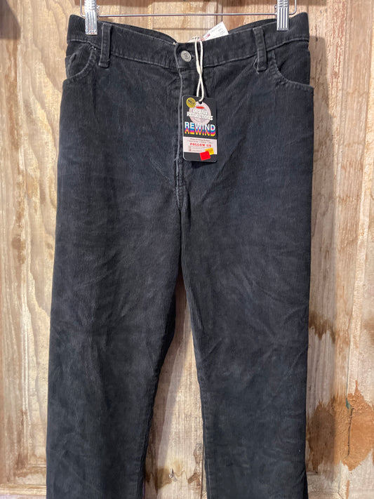 90’s Black Corduroy Pants
