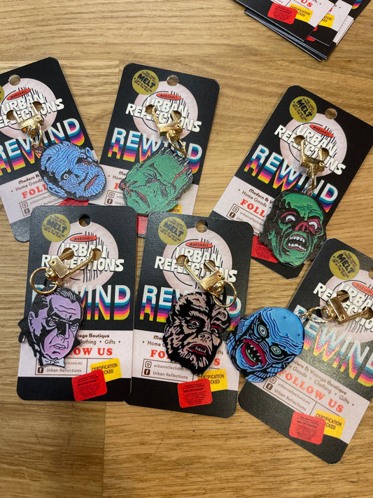 Classic Monsters Keychain