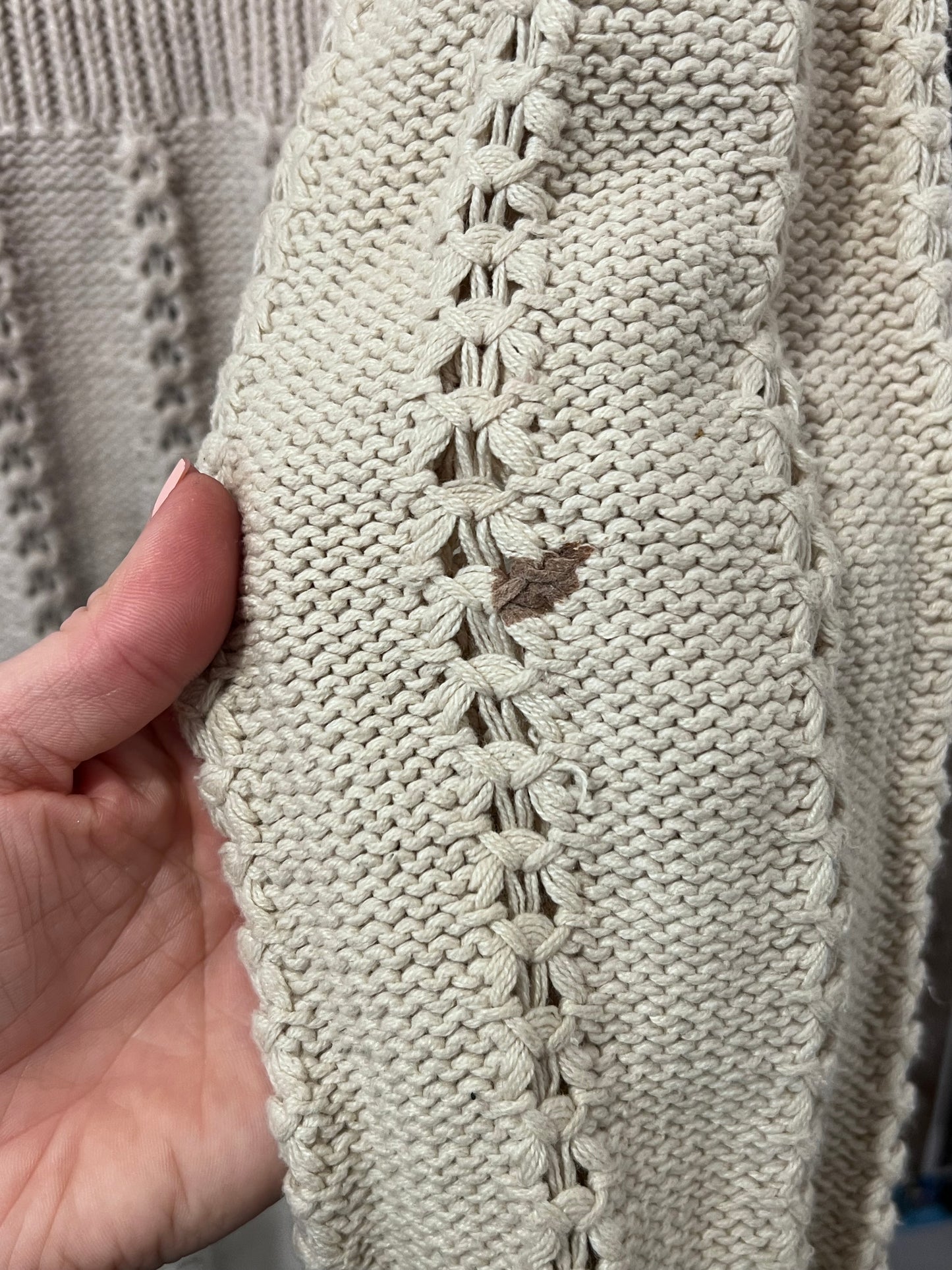 VTG Sonoma Beige Knit Cardigan