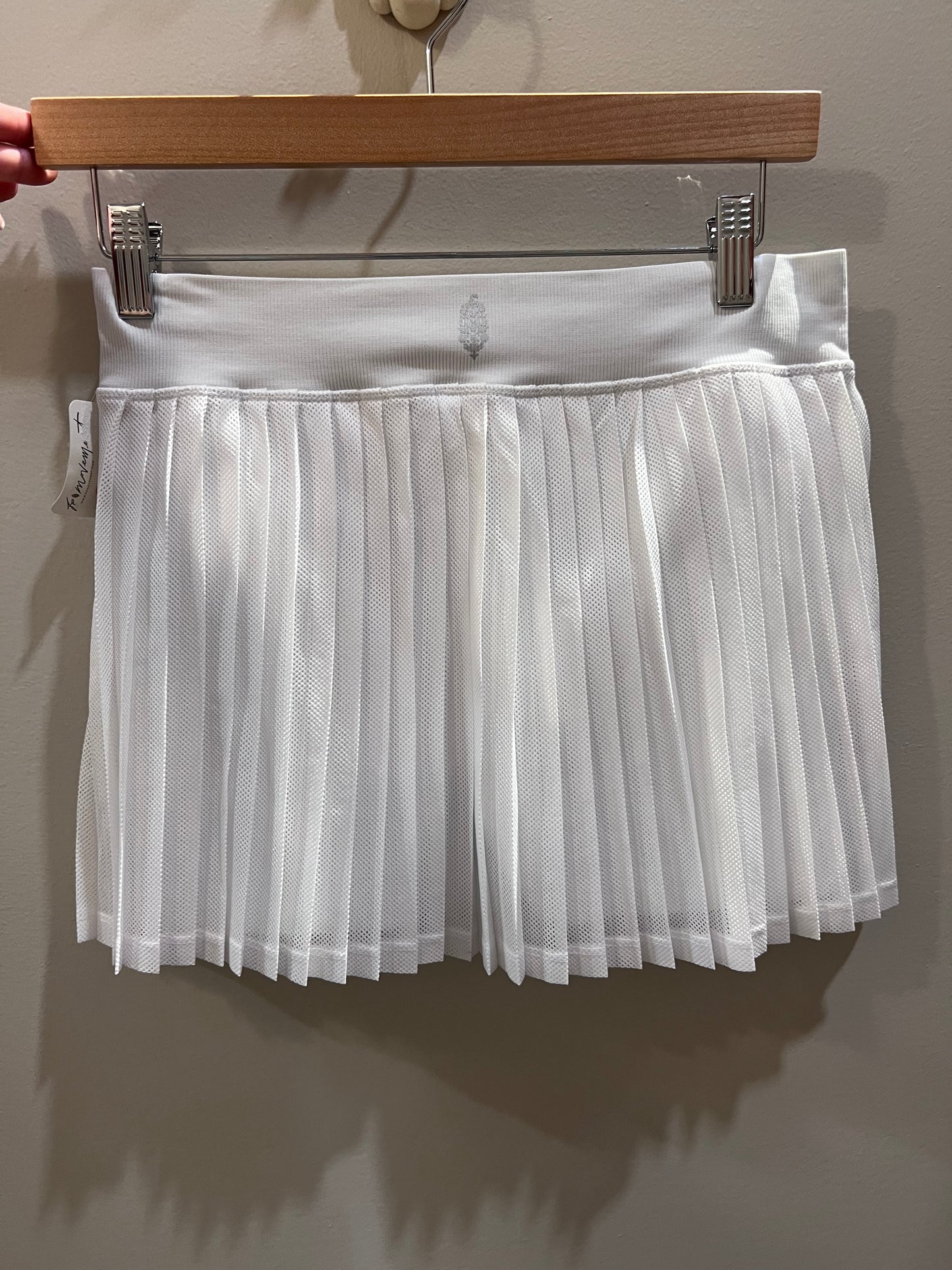 Free People Movement White Tennis Skirt