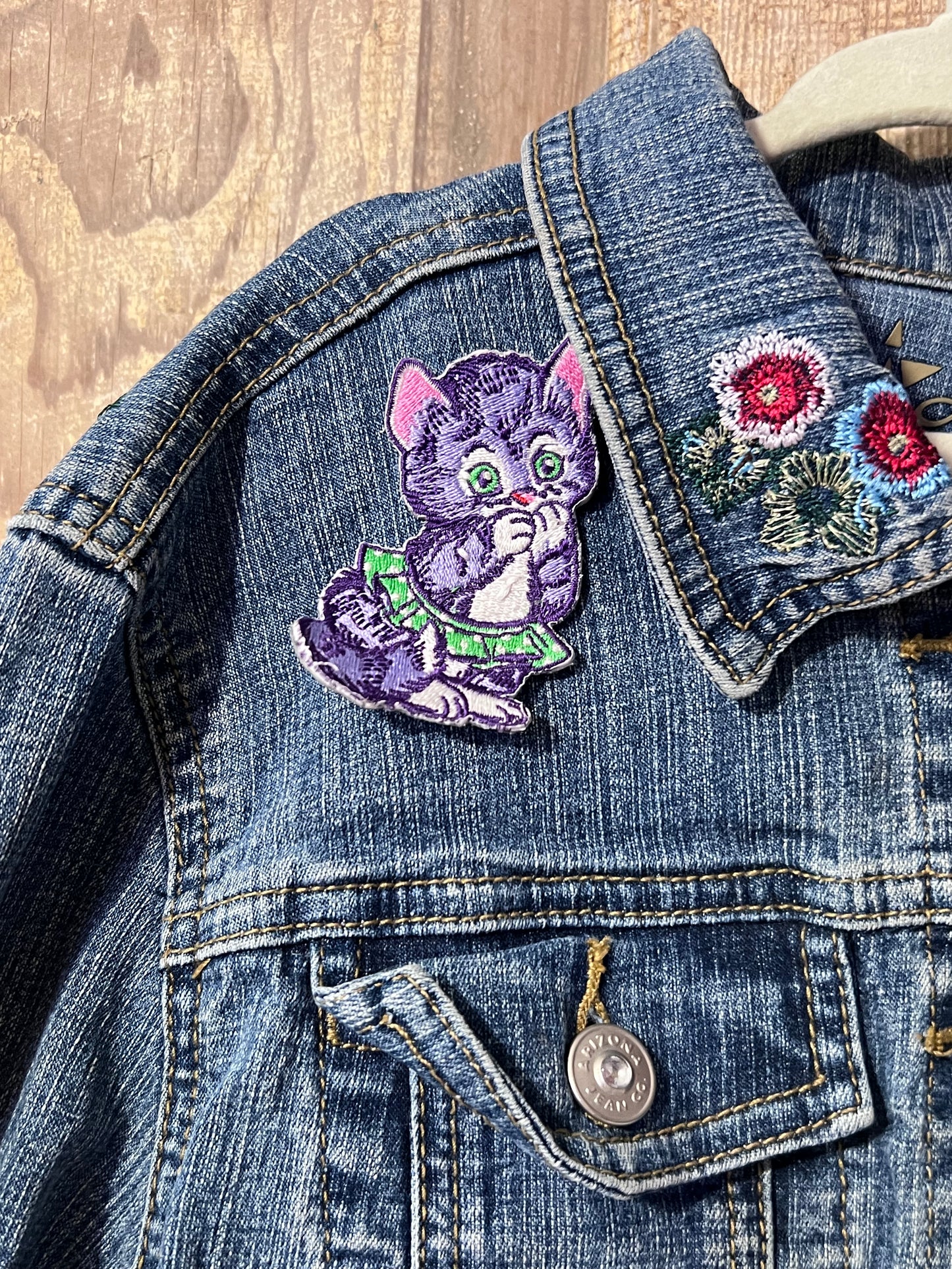 [URL] Arizona Jean Co. Embroidered Denim Jacket