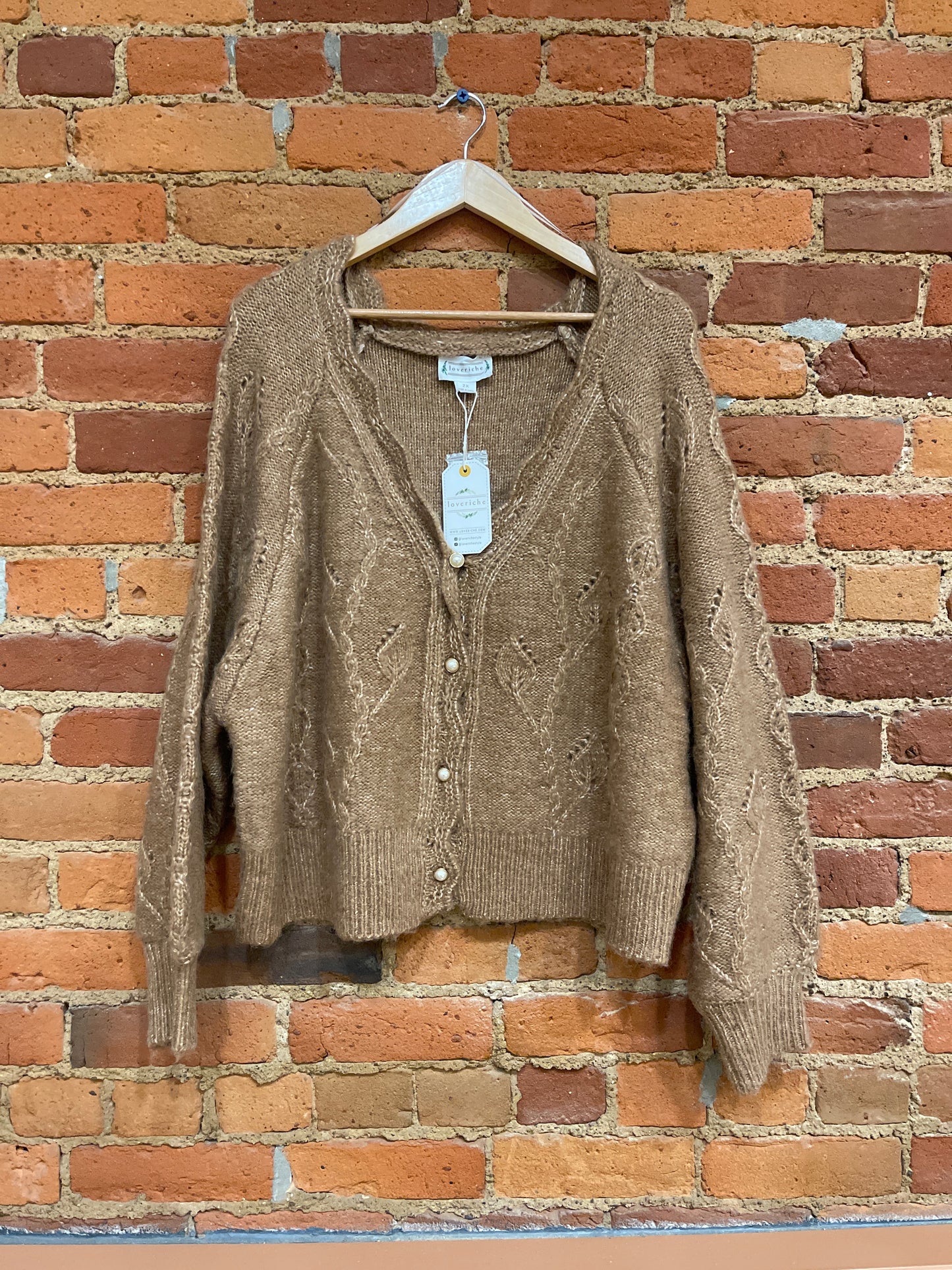 Loveriche Plus Size Cardigan