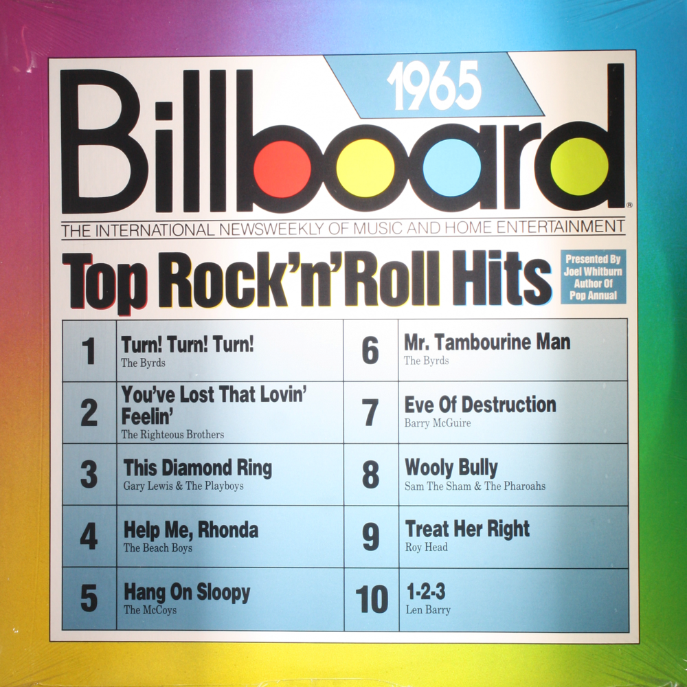 12" Vinyl LP Record - VA Billboard Top R'N'R Hits: 1965 Rock