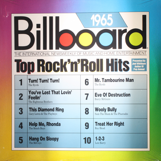 12" Vinyl LP Record - VA Billboard Top R'N'R Hits: 1965 Rock