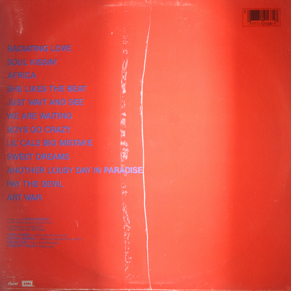 12" Vinyl LP Record - Knack: Round Trip Power Pop Rock Music