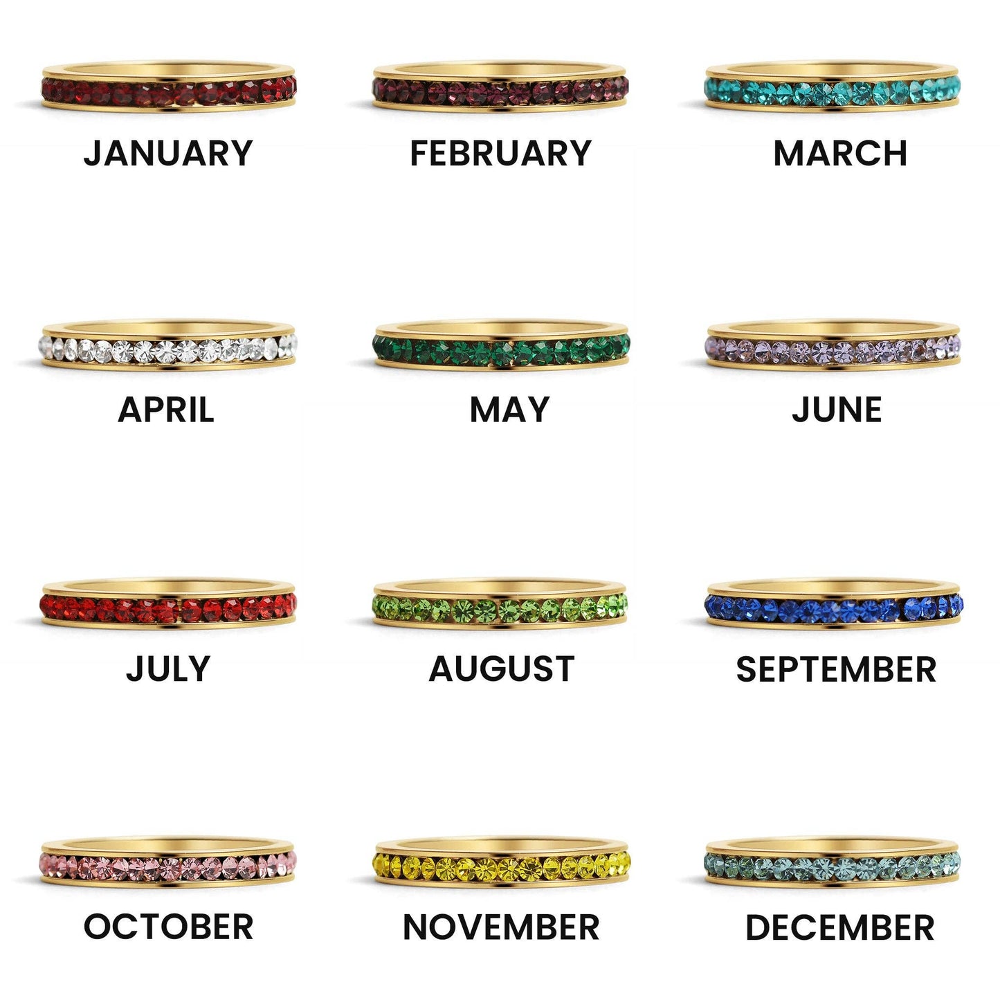 18K Gold Eternity Ring