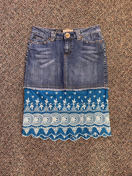 REVAMP Candies Denim Skirt
