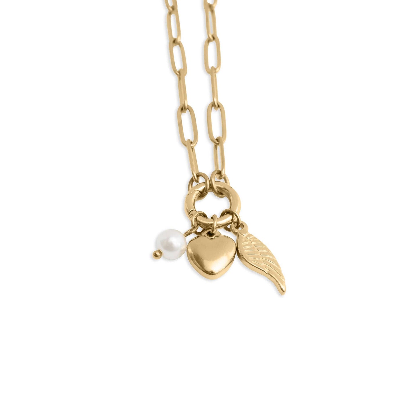 Angel Wing DIY Charm Necklace