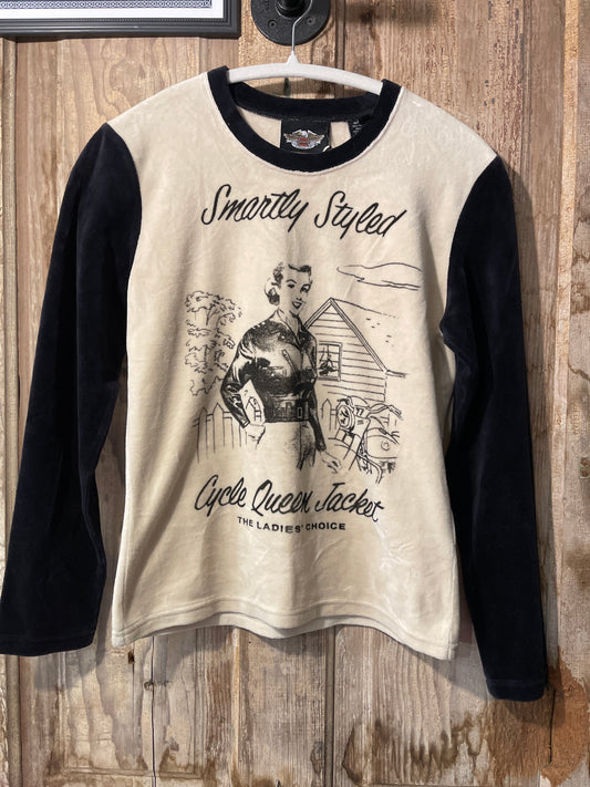 Harley Cycle Queen Crewneck