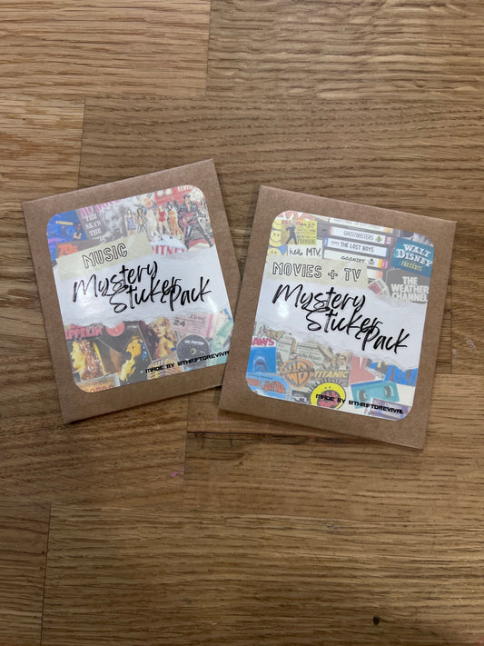 Mystery Sticker Packs