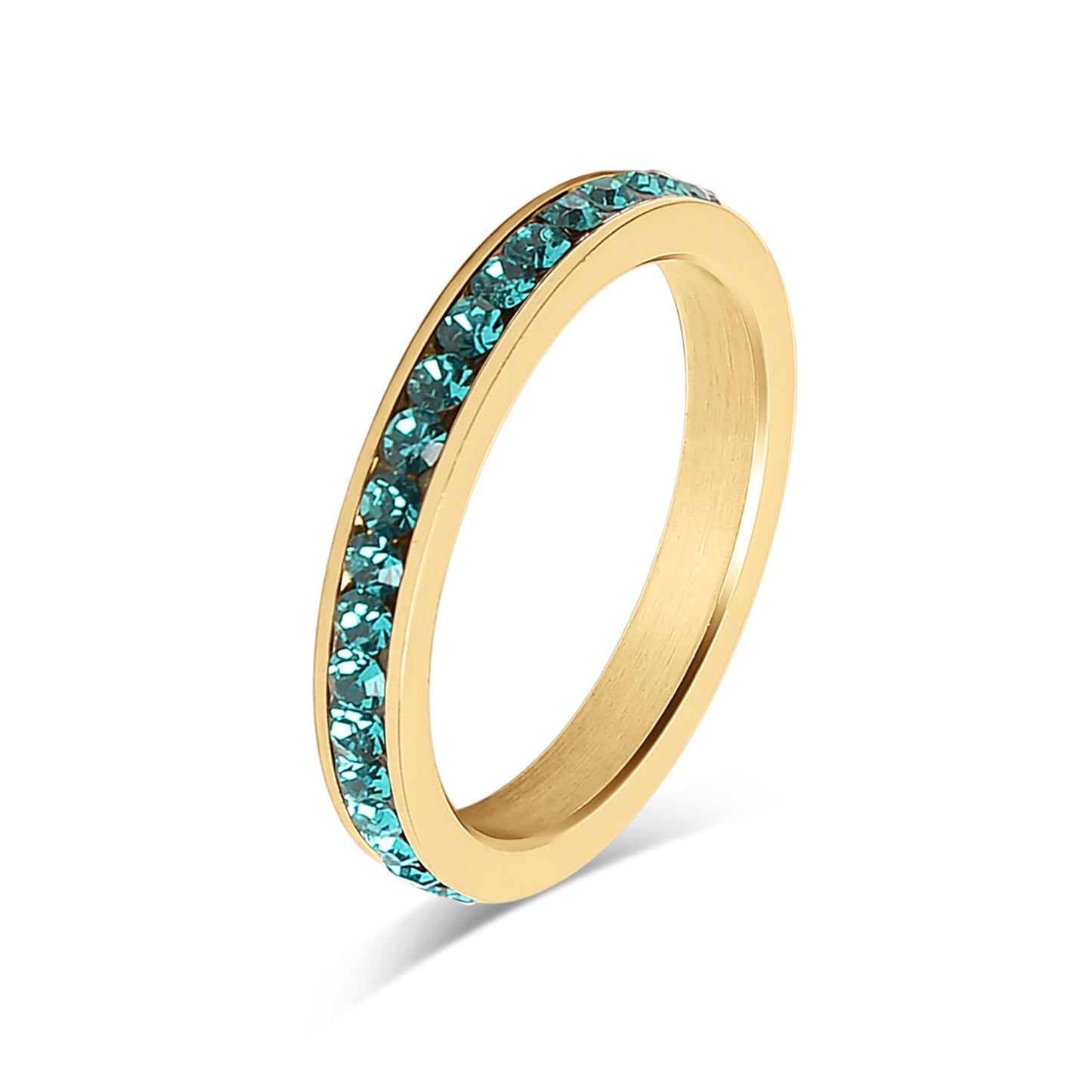 18K Gold Eternity Ring
