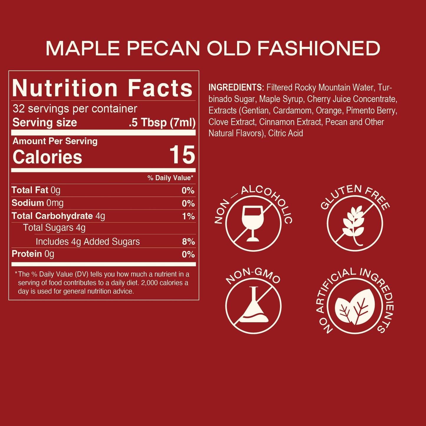 Old Fashioned Cocktail Syrup Sample Set