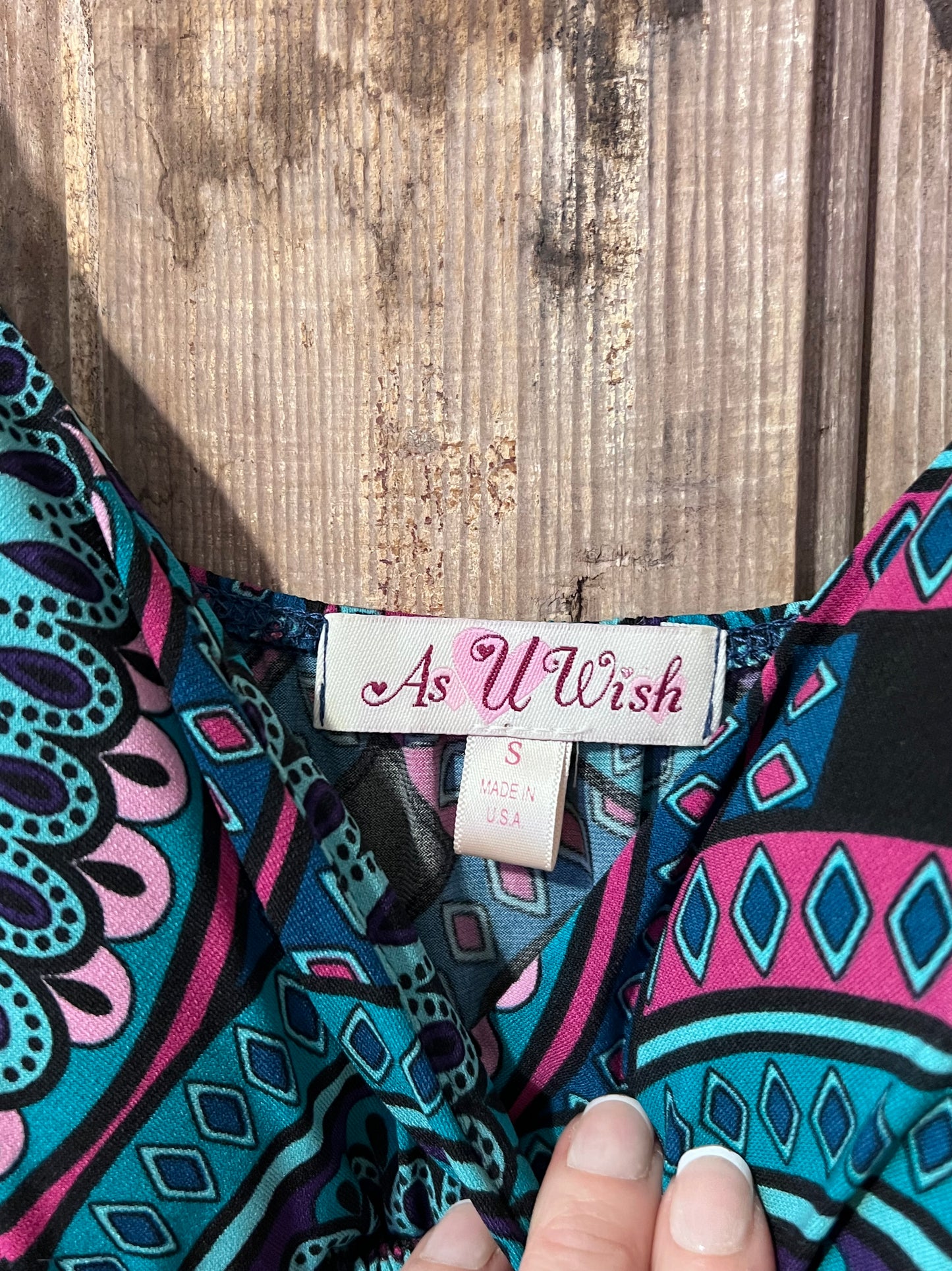 As U Wish Colorful Dress