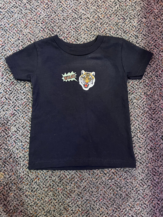 [URL] Blk Tiger WHAT Patch T-Shirt