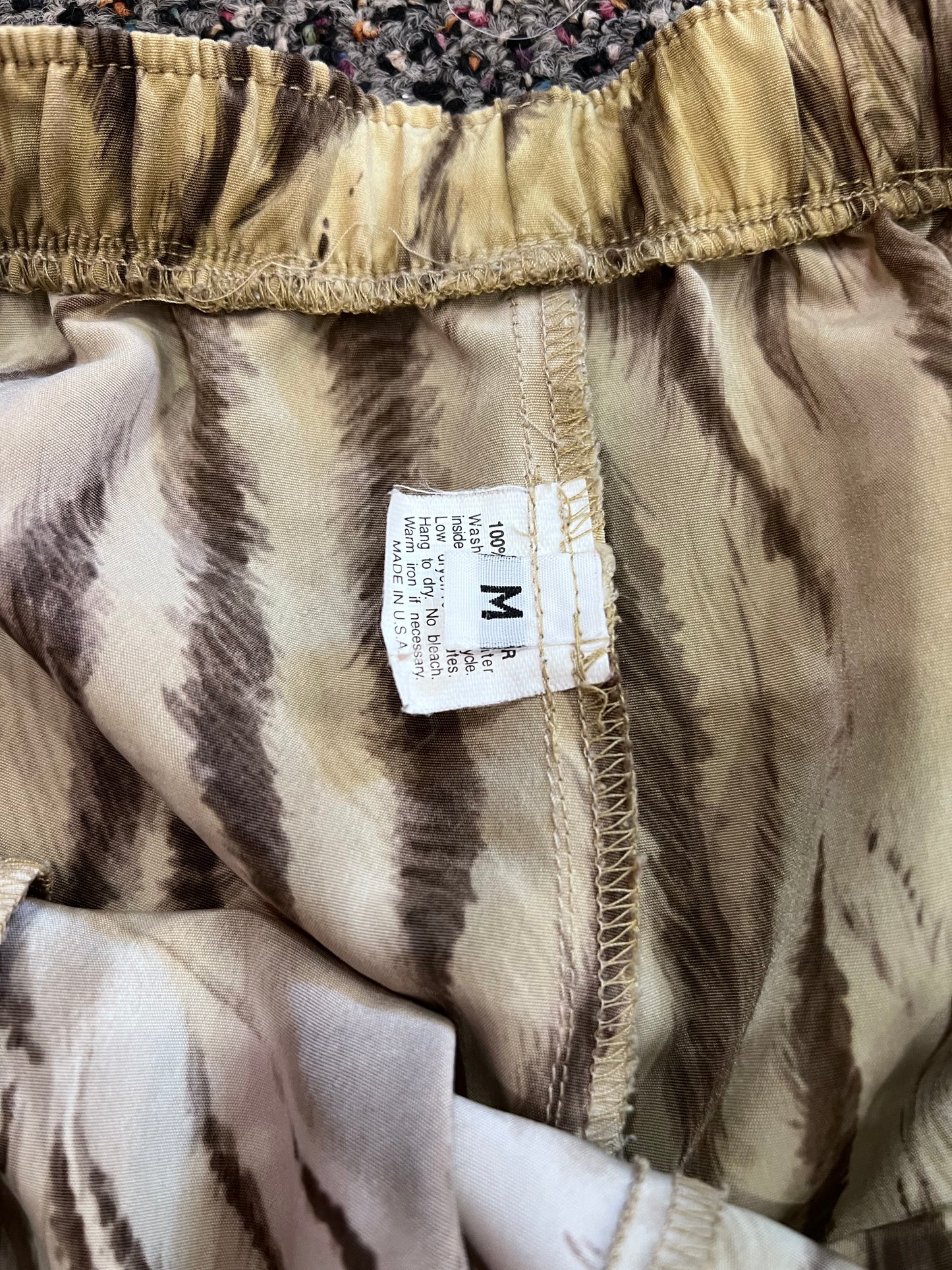 VTG Tiger Stripe Shorts