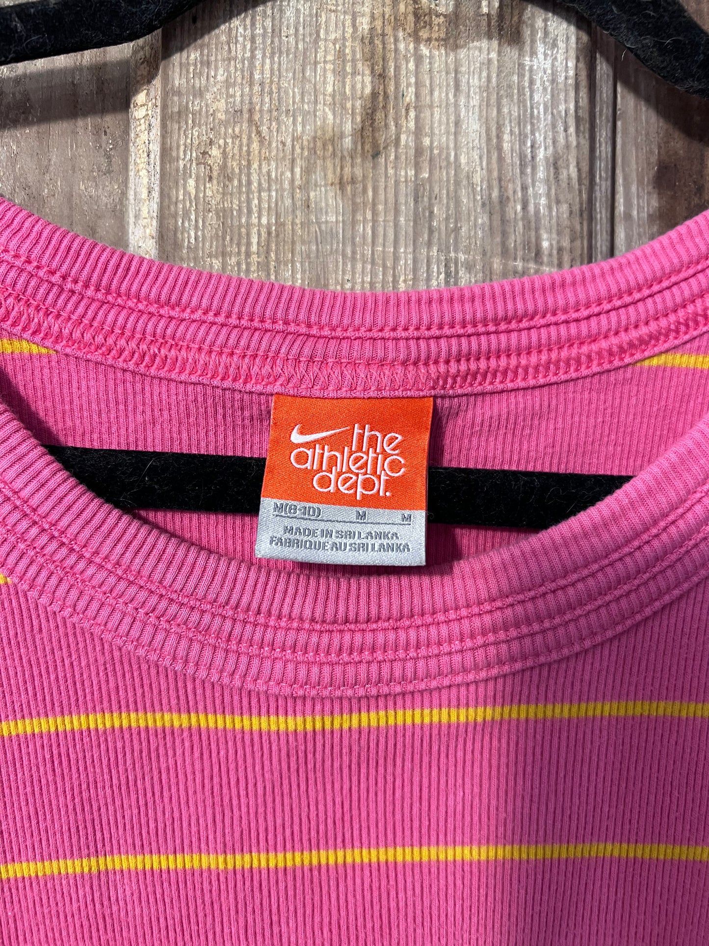 Y2K Nike Striped Tank Top