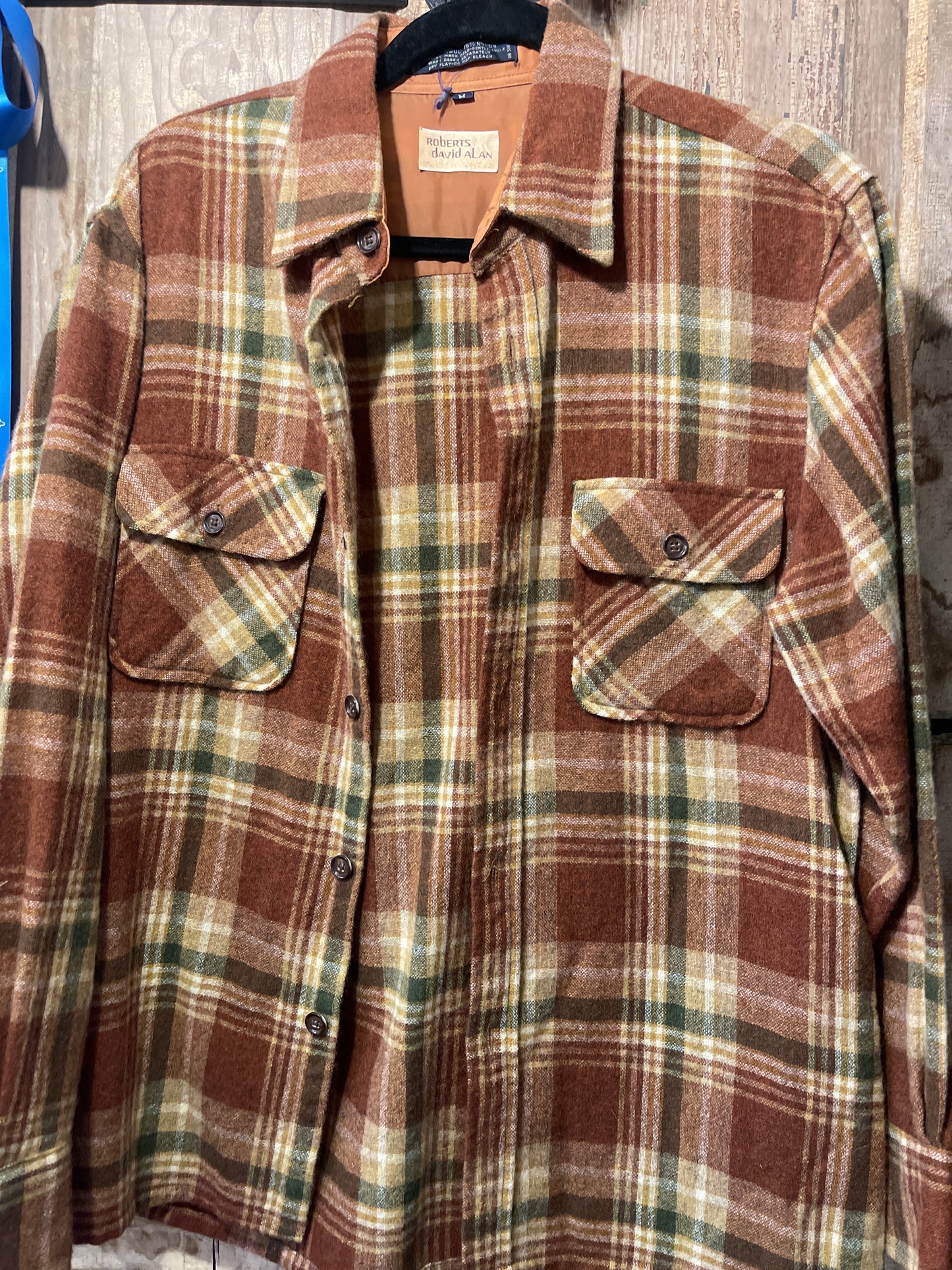 70s Wool Flannel
