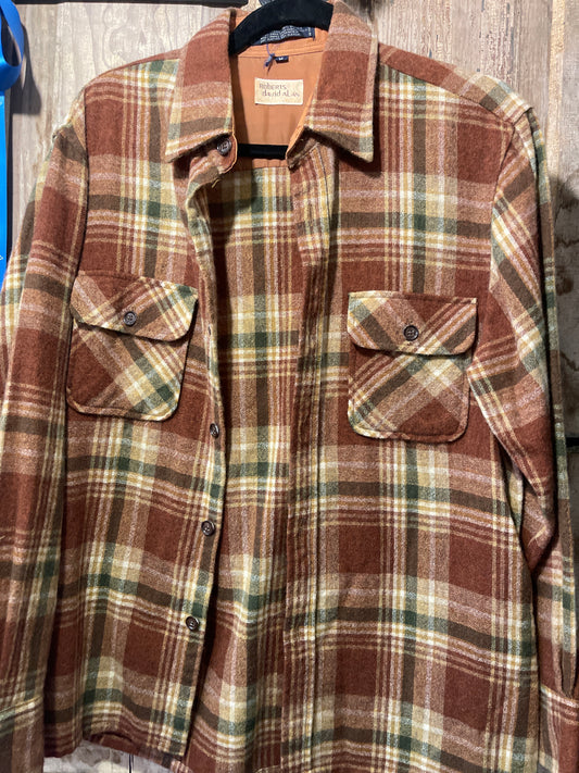 70s Wool Flannel