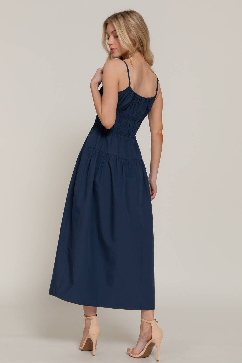 Front Tie Maxi Dress