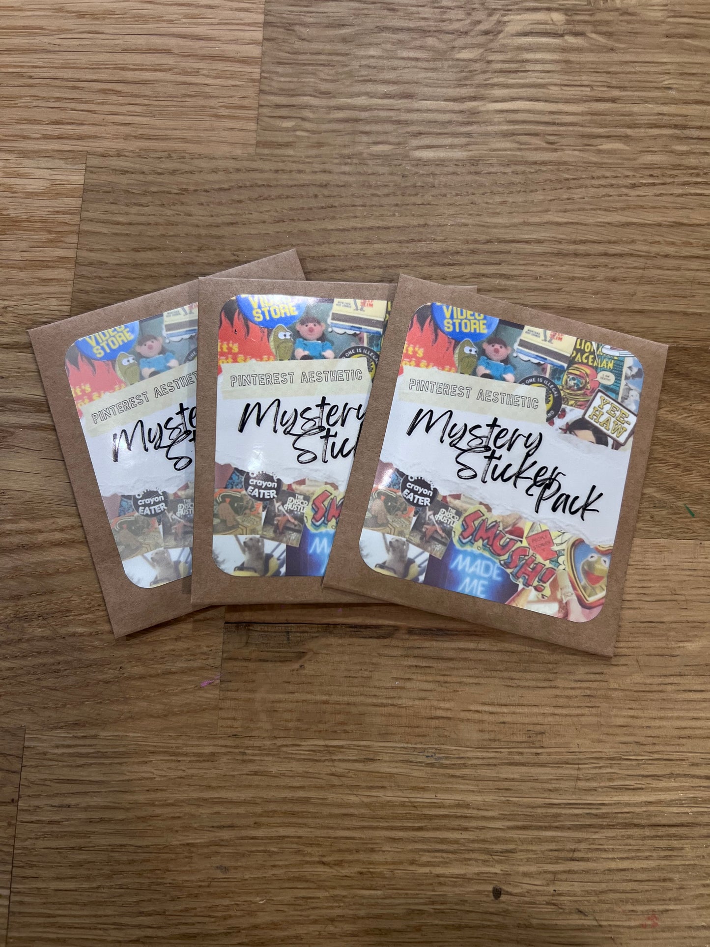 Mystery Sticker Packs