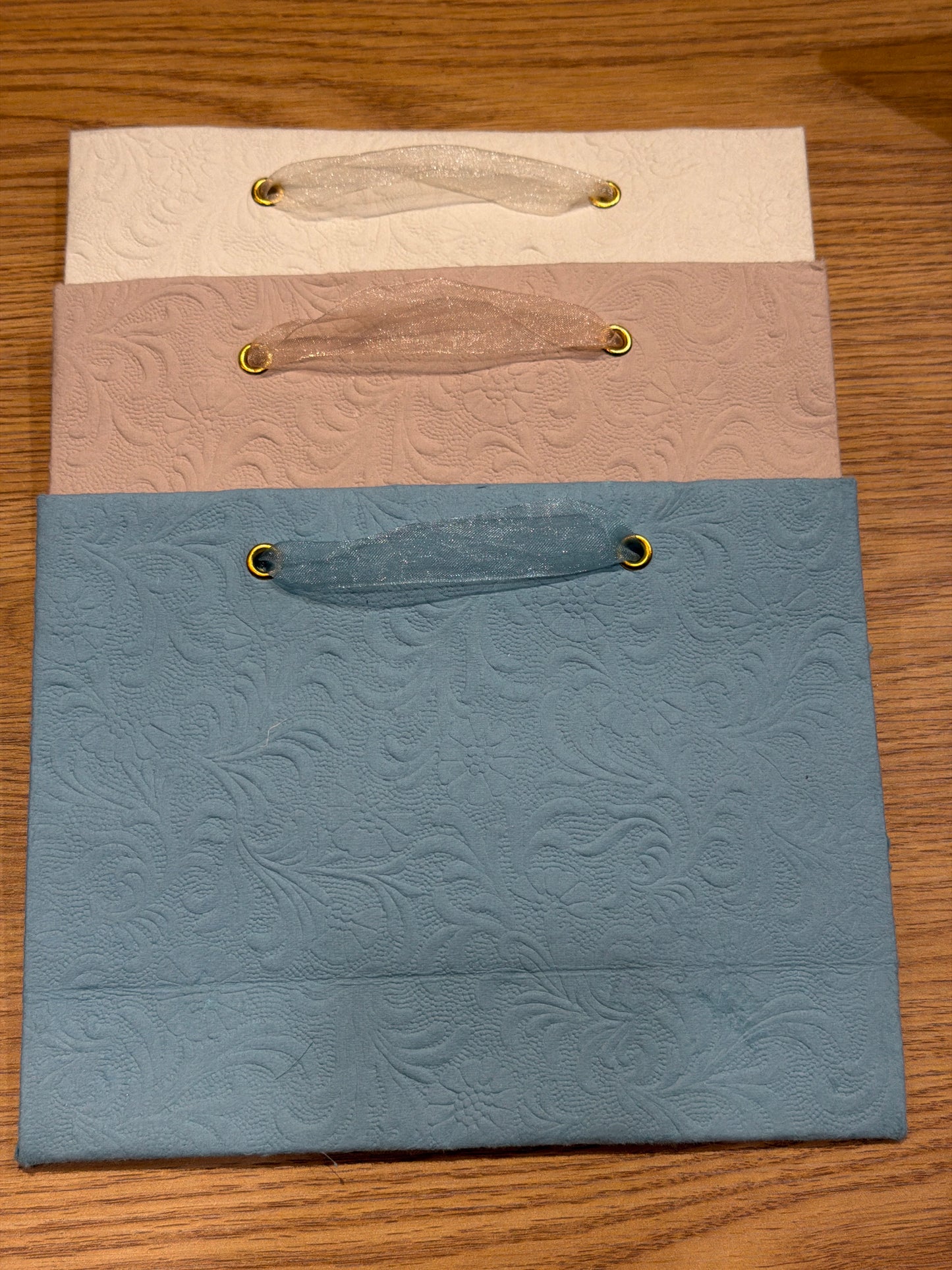 Lux Embossed Gift Bags (SMALL)