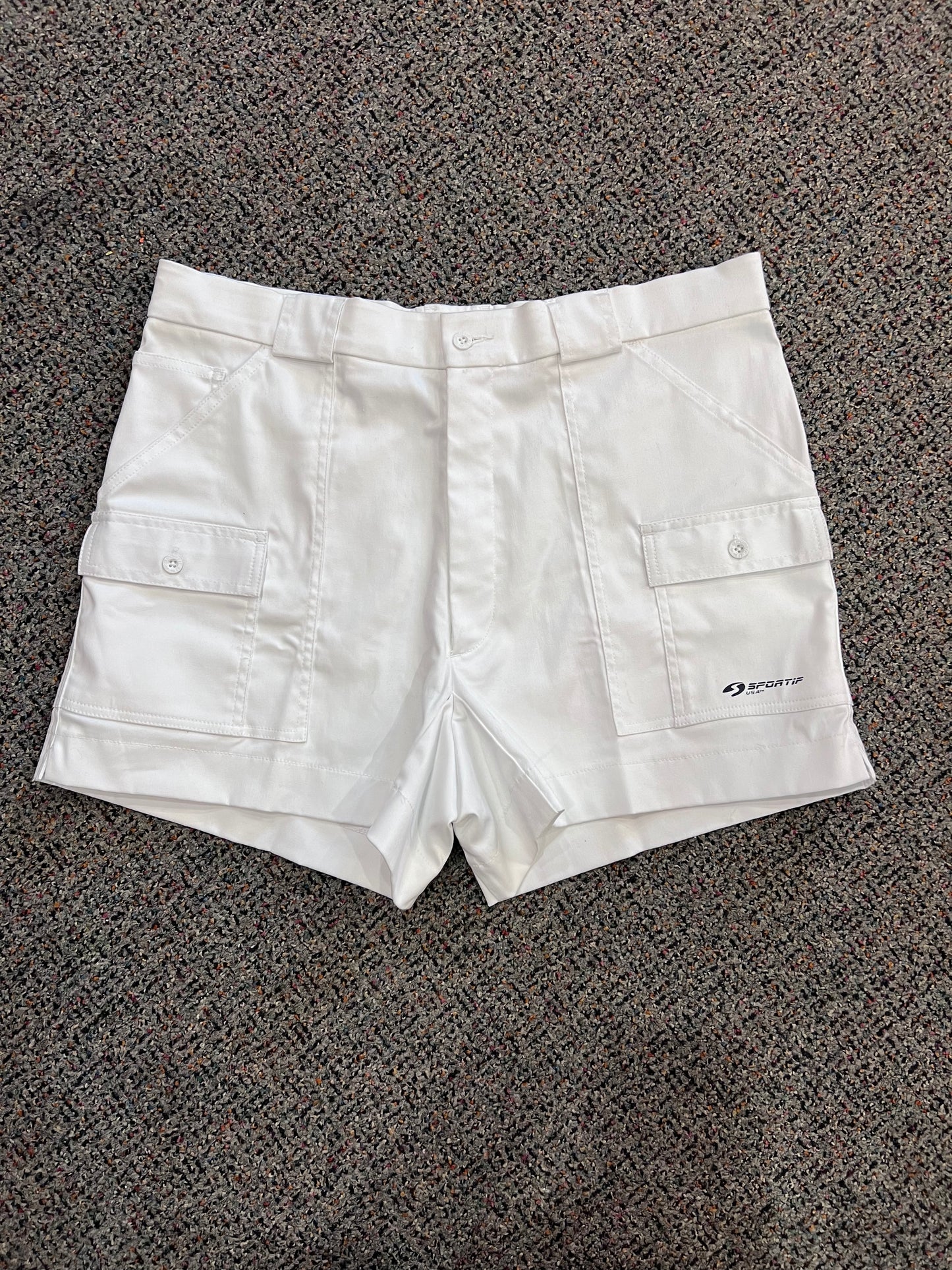 90’s SPORTIF White Shorts