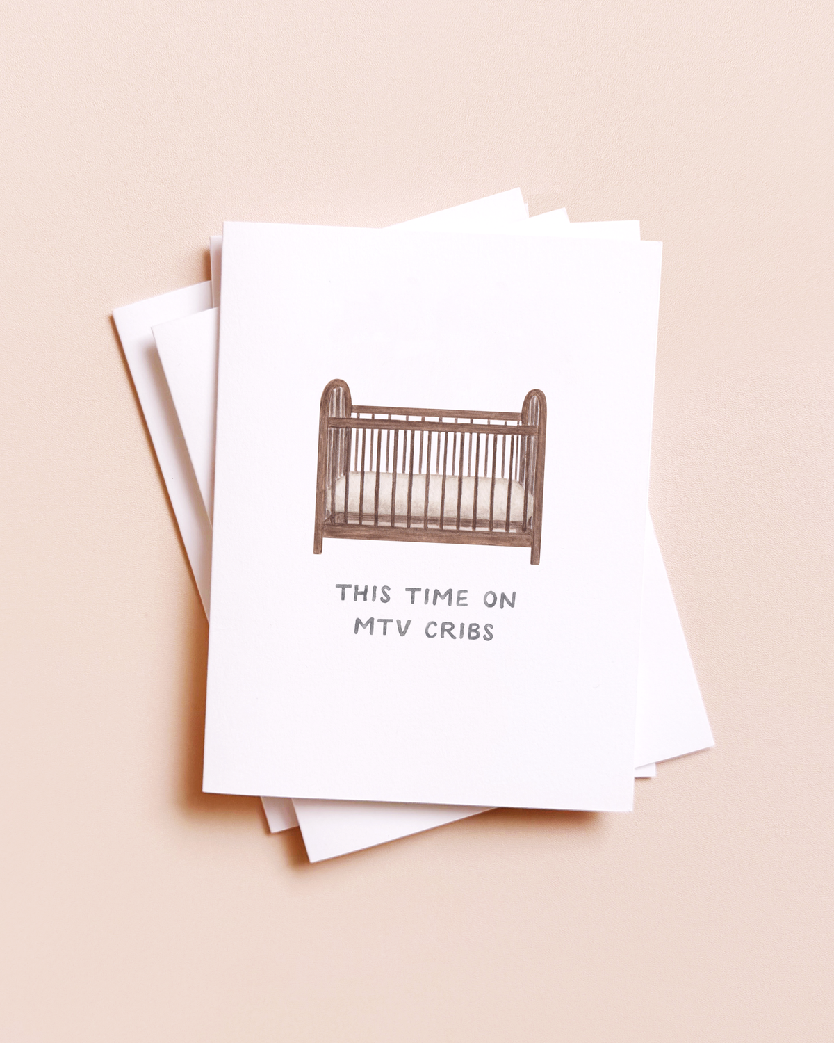 MTV Cribs New Baby Card